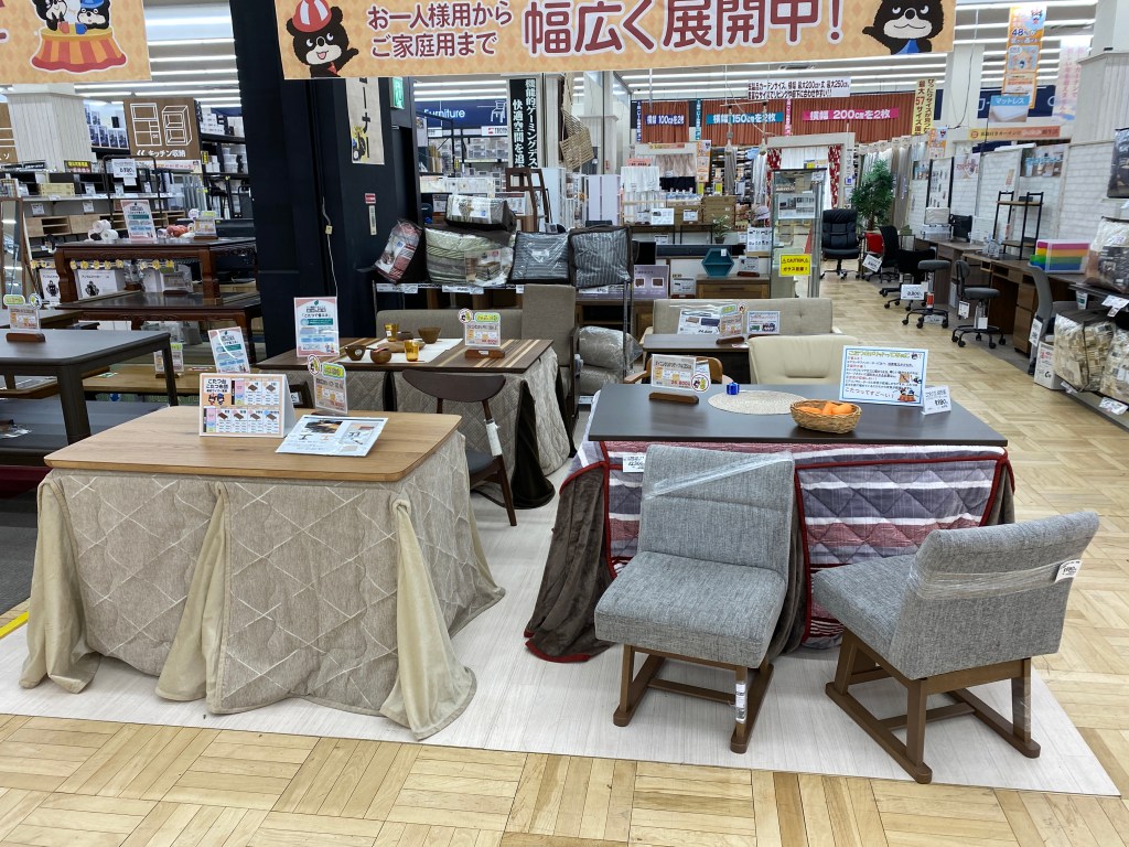 Tische mit einer eingebauten Heizung