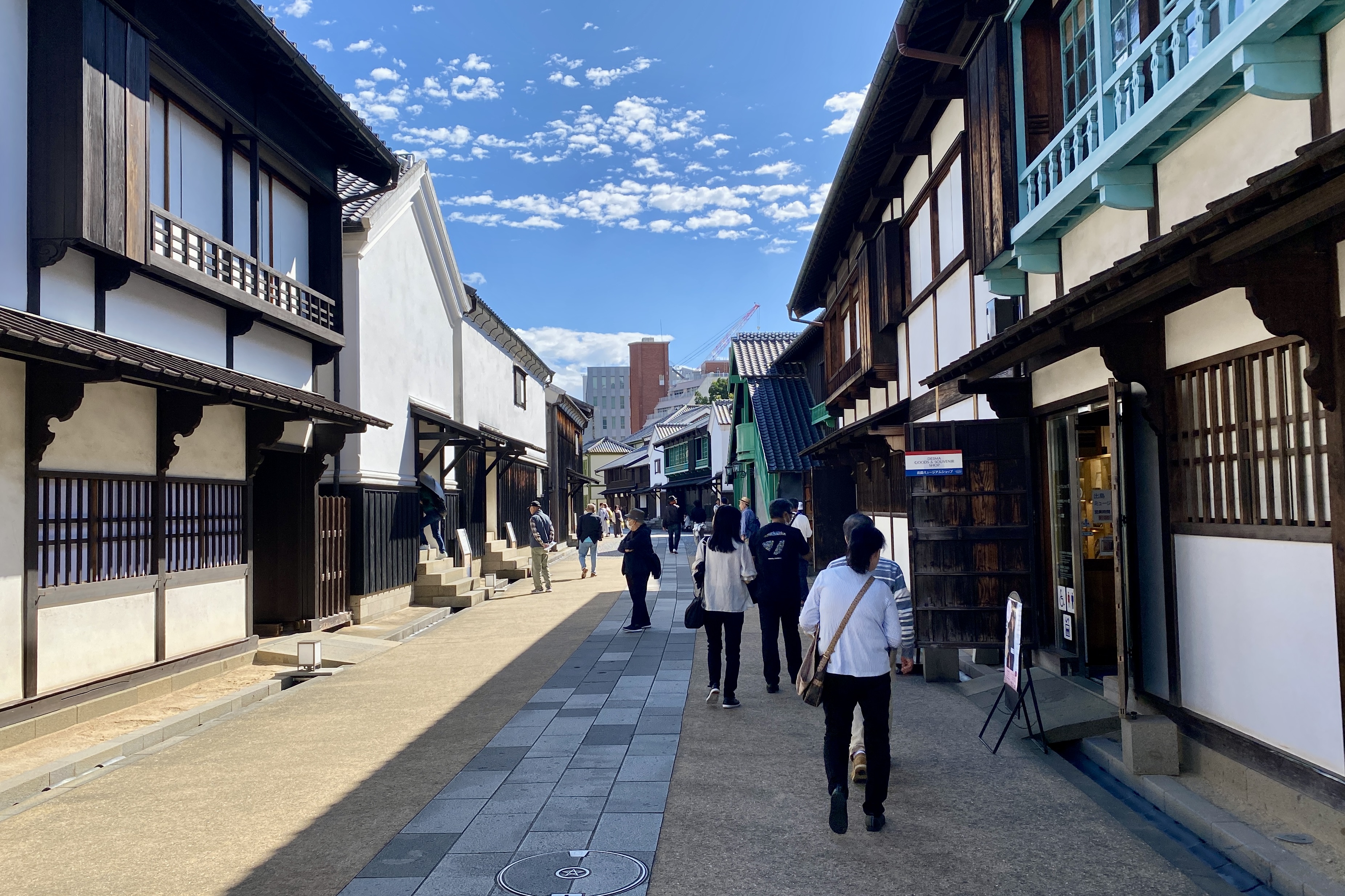 Gasse in Dejima
