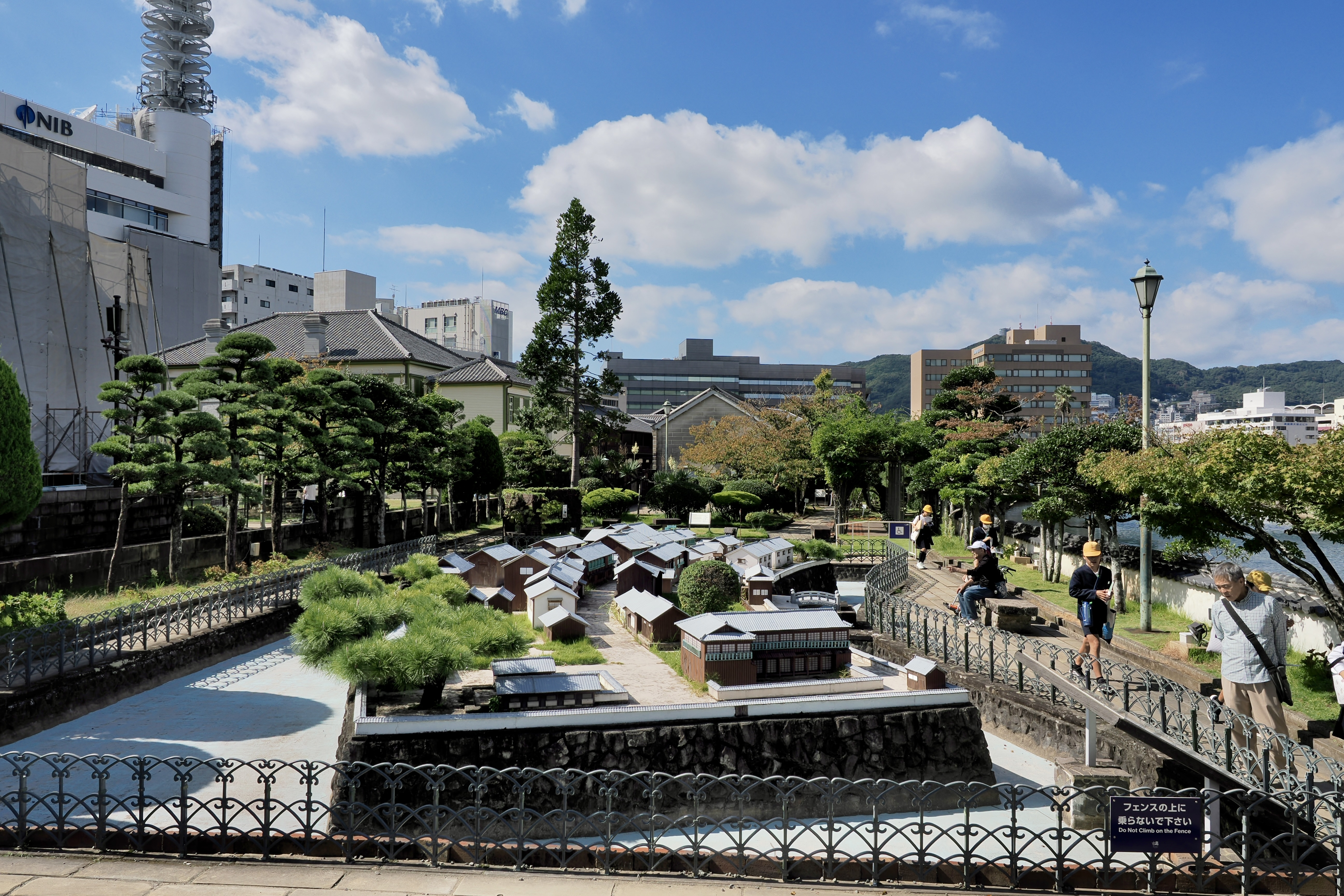 Diorama von Dejima